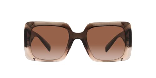 Brown Gradient Lens Versace Rectangle Sunglasses VE 4405