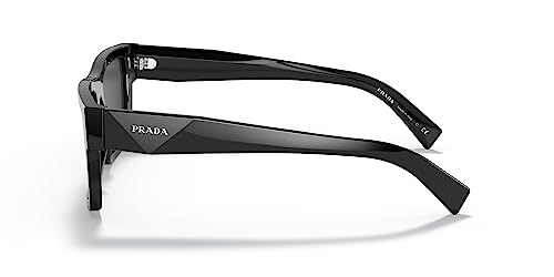 Prada PR 19WS Black/Dark Grey Sunglasses One Size
