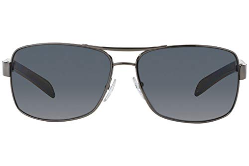 Prada Sport Gunmetal Sunglasses with Polarized Gray Lens