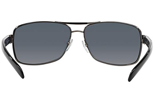 Prada Sport Gunmetal Sunglasses with Polarized Gray Lens