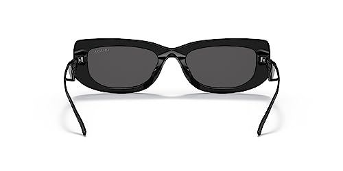 Sleek Prada Sunglasses in Black/Dark Grey, One Size