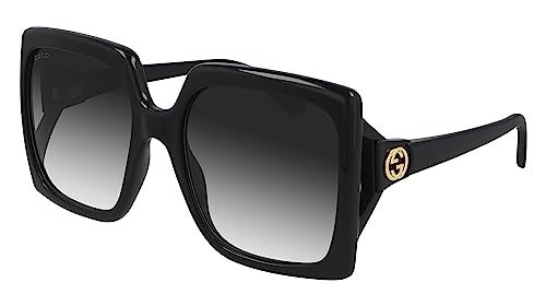 Gucci Black Square Sunglasses GG0876S 60mm