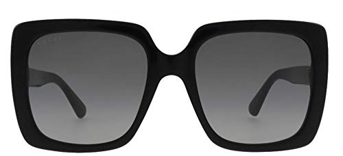 Gucci GG0141S 001 Black Square Sunglasses Women