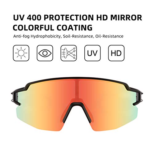 ROCKBROS Polarized UV Protection Sport Sunglasses Men Women
