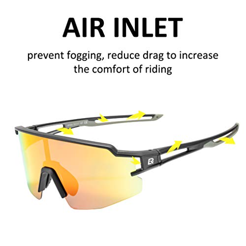 ROCKBROS Polarized UV Protection Sport Sunglasses Men Women