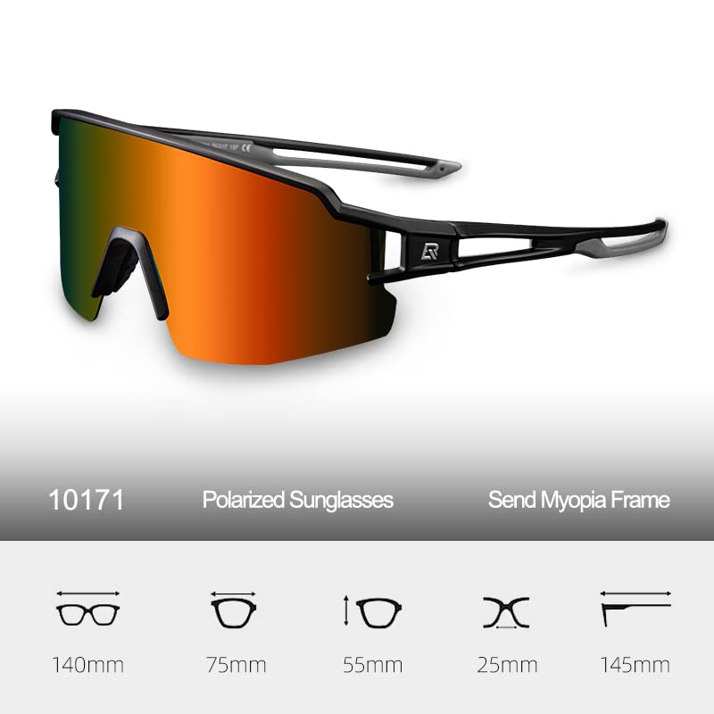 ROCKBROS Polarized UV Protection Sport Sunglasses Men Women