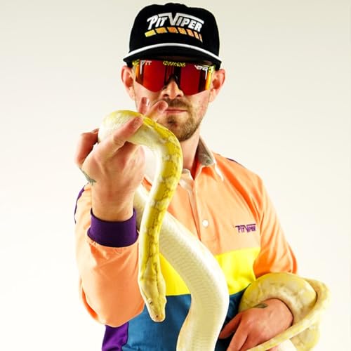 Pit Viper Carnivore 2000 Sunglasses Red Lens