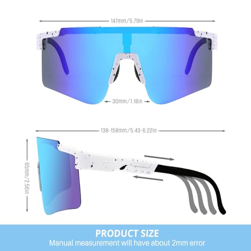 Pit Vipers Sports Sunglasses for Women, Youth & Men