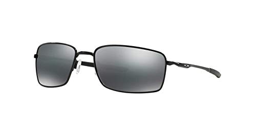 Oakley Men's Square Wire Sunglasses in Black, 60mm