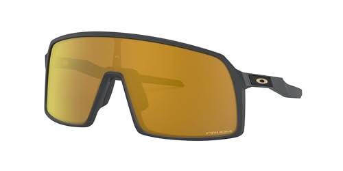 Oakley Men's Sutro Rectangular Sunglasses, Matte Carbon/Prizm 24K