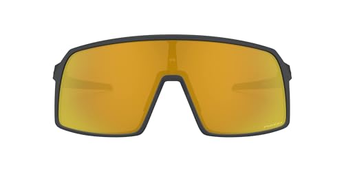 Oakley Men's Sutro Rectangular Sunglasses, Matte Carbon/Prizm 24K
