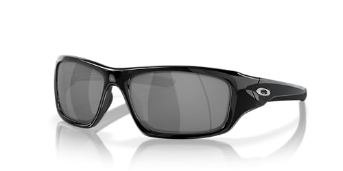Oakley Men's Black Valve Rectangular Sunglasses 60mm