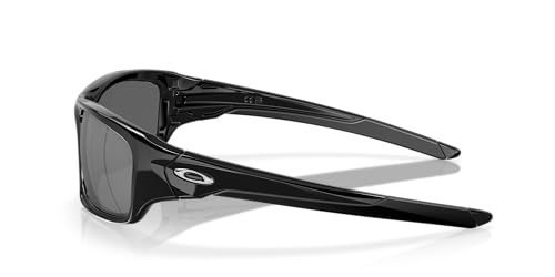Oakley Men's Black Valve Rectangular Sunglasses 60mm