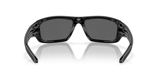 Oakley Men's Black Valve Rectangular Sunglasses 60mm