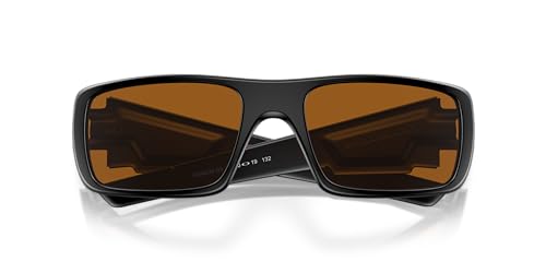 Oakley Men's Crankshaft Sunglasses, Matte Black/Dark Bronze, 60mm