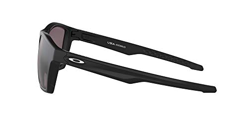 Oakley Targetline Polarized Square Sunglasses - Matte Black