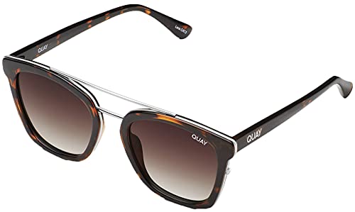 Quay Australia Sweet Dreams Square Sunglasses (Tort/Brown)