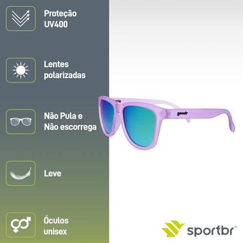 Goodr Lilac Polarized Sunglasses - One Size Fits All