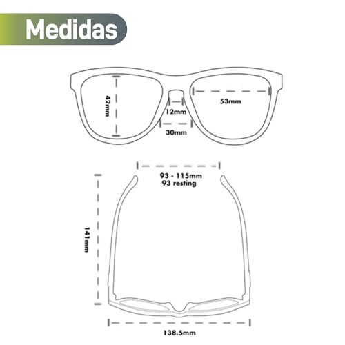 Goodr Lilac Polarized Sunglasses - One Size Fits All