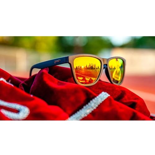 Swedish Meatball Hangover Running Sunglasses (Yellow/Blue)