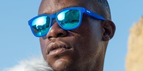 Blue Goodr Falkor's Fever Dream Sunglasses