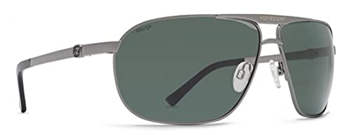 VonZipper Skitch Charcoal Gloss/Vintage Grey Polar Sunglasses