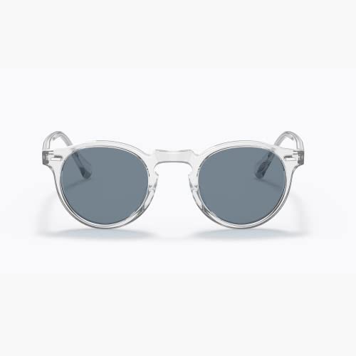 Oliver Peoples OV 5217 S Gregory Peck Sun现有Crystal/Crystal Indigo Sunglasses