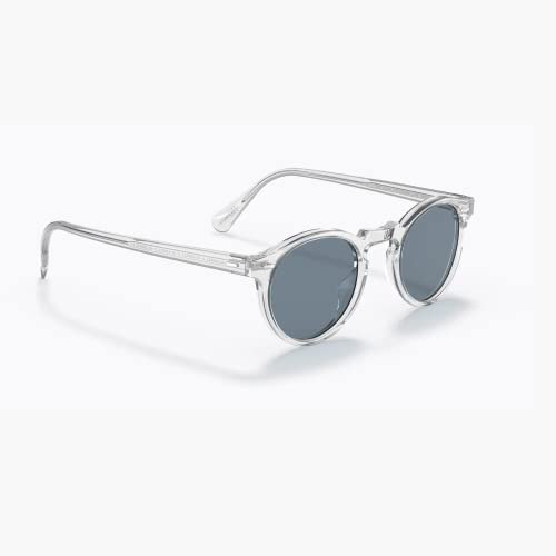 Oliver Peoples OV 5217 S Gregory Peck Sun现有Crystal/Crystal Indigo Sunglasses
