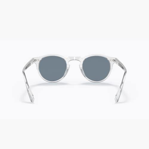 Oliver Peoples OV 5217 S Gregory Peck Sun现有Crystal/Crystal Indigo Sunglasses