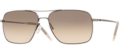 Oliver Peoples Clifton Sunglasses Gradient Antique Pewter/Shale