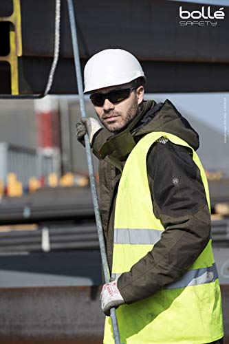 Bolle Safety 40238 Dark Gunmetal Smoke Sunglasses