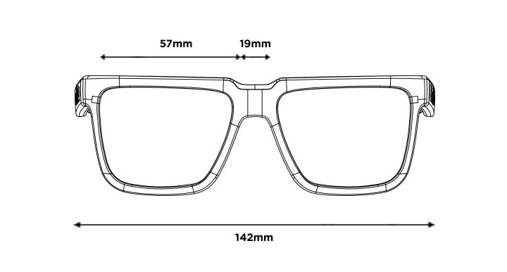Matte Navy Bolle Sunglasses with Grey Lenses