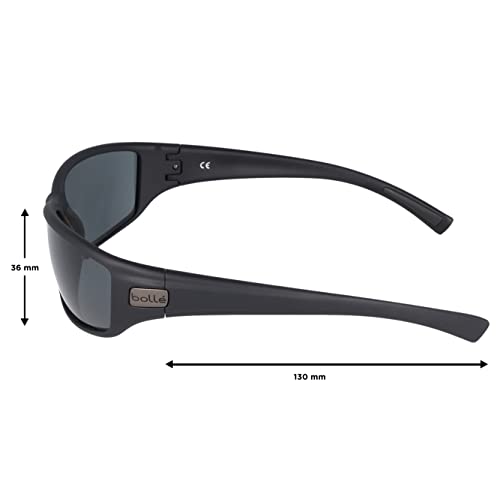 Bolle Men's Non-Polarized Sport Sunglasses - Black Matte