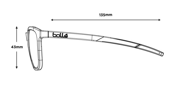 bollé Tortoise Matte Talent Sunglasses - HD Polarized