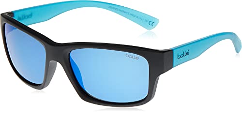 Floatable Bolle Holman Sunglasses Matte Black Crystal Blue