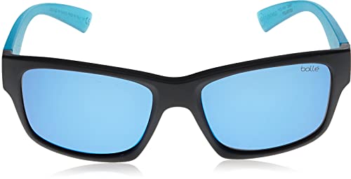 Floatable Bolle Holman Sunglasses Matte Black Crystal Blue