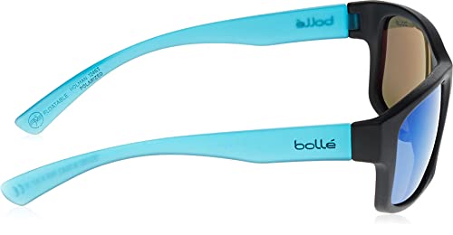 Floatable Bolle Holman Sunglasses Matte Black Crystal Blue