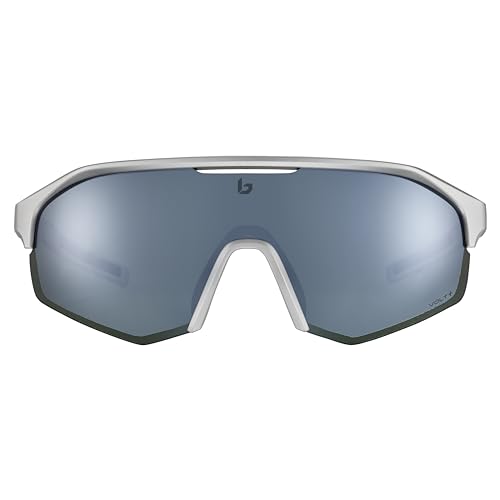 Bolle Matte Brown Polarized Square Sunglasses, One Size