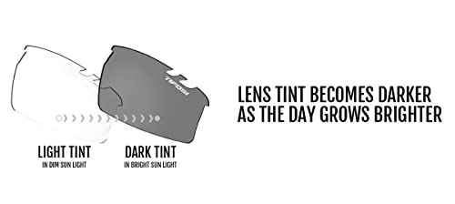 Matte Smoke Tifosi Crit Sunglasses with Smoke Fototec Lenses