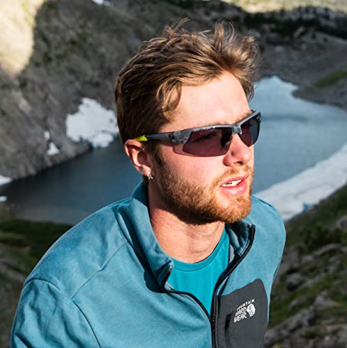 Matte Smoke Tifosi Crit Sunglasses with Smoke Fototec Lenses