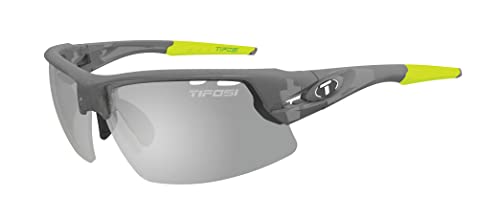 Matte Smoke Tifosi Crit Sunglasses with Smoke Fototec Lenses