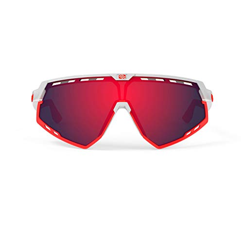 RUDY PROJECT Defender White Gloss Sunglasses Red Lenses