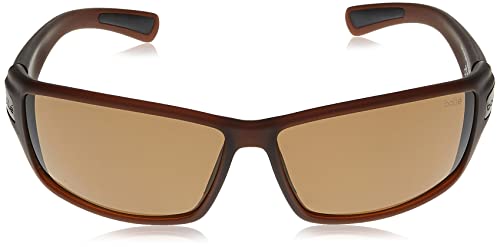 Bollé Men's Python Sport Sunglasses (Transparent Brown, Brown)