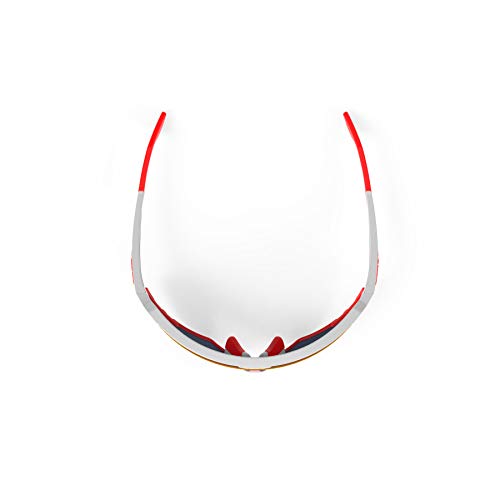 RUDY PROJECT Defender White Gloss Sunglasses Red Lenses