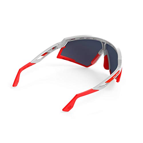 RUDY PROJECT Defender White Gloss Sunglasses Red Lenses