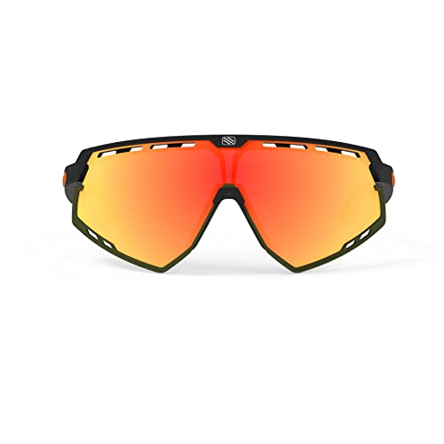 RUDY PROJECT Running Sunglasses - Black with Orange Lenses