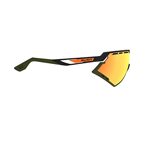 RUDY PROJECT Running Sunglasses - Black with Orange Lenses