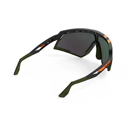 RUDY PROJECT Running Sunglasses - Black with Orange Lenses