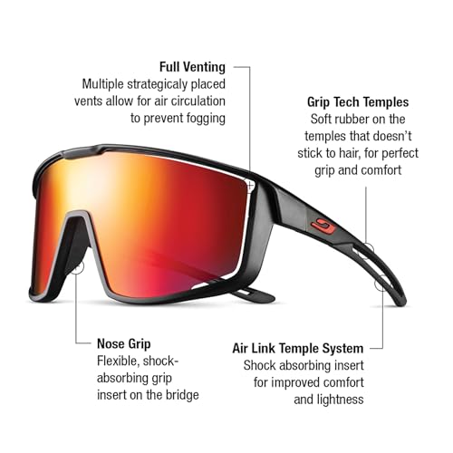 Julbo Fury Sunglasses with REACTIV/Spectron Lens for MTB