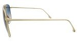 Sunglasses Victoria Beckham VB 204 S 704 Gold/Azure